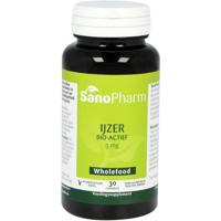 Sanopharm Sanopharm Ijzer 5 Mg Wholefood (30ca) - thumbnail