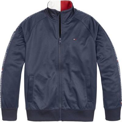 Tommy Hilfiger vest met logo donkerblauw Tommy Hilfiger vest met logo donkerblauw