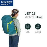 Osprey Jet 28 Backpack Kinderen Green Canopy/Limeline Green 28L - thumbnail