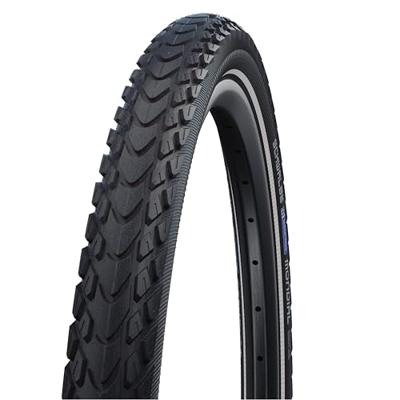 Buitenband Schwalbe Marathon Mondial Pro Evo V-Guard 28 x 2.00"/50-622 - zwart met reflectie
