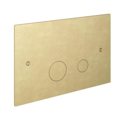 Hotbath &MORE Bedieningspaneel geschikt voor Geberit UP320 Geborsteld Messing (BAR320BB)