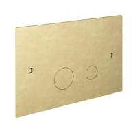 Hotbath &MORE Bedieningspaneel geschikt voor Geberit UP320 Geborsteld Messing (BAR320BB) - thumbnail