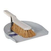 Linea Stofblik Metaal met Handveger - thumbnail