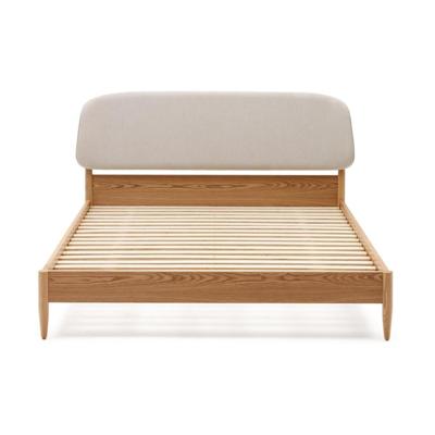 Kave Home Bed 'Octavia' Essenhout, 180 x 200cm