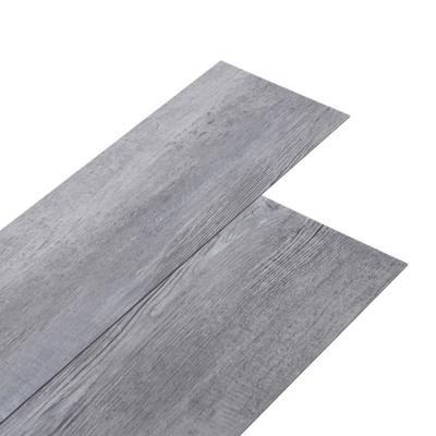 Vloerplanken zelfklevend 2,51 m 2 mm PVC mat houtgrijs