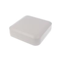 Hammond Electronics 1556FGY Universele behuizing 160 x 160 x 45 ABS kunststof Brandvertragend Grijs 1 stuk(s) - thumbnail