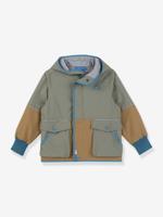 Waterdichte regenjas voor kinderen KIVA MOVE FINKID saliegroen - thumbnail