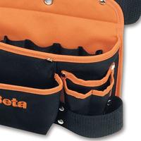 Beta 2005PA/S Nylon gereedschaphouder met riem. Leeg. - 020050020 - thumbnail
