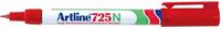 Permanent marker Artline 725N rood - thumbnail