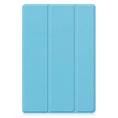 3-Vouw sleepcover hoes - Samsung Galaxy Tab A8 (2021) - Lichtblauw 3-Vouw sleepcover hoes - Samsung Galaxy Tab A8 (2021) - Lichtblauw