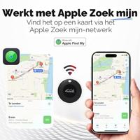 Lifemate Life Tag - Apple "Find My / Zoek Mijn" - 4 Pack - AirTag Alternatief - thumbnail