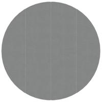 Zwembadgrondzeil 428 cm polyester geotextiel lichtgrijs - thumbnail