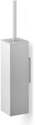 ZACK Carvo Toiletborstelset Wand geborsteld RVS