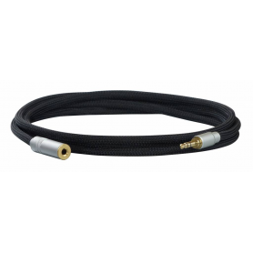 Dynavox 207379 Audio Verlengkabel [1x Jackplug female 3,5 mm - 1x Jackplug male 3,5 mm] 3.00 m Zwart