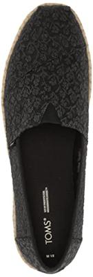 Toms Alpargata Rope Floral Lace 10019818 Zwart-36 maat 36
