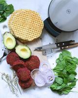 OBH Nordica Elite Single Stainless Steel 4 wafel(s) 1000 W Zwart, Roestvrijstaal - thumbnail