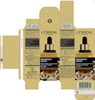 L'Oreal Paris Age perfect cell renaissance midnight serum 30 Milliliter - thumbnail