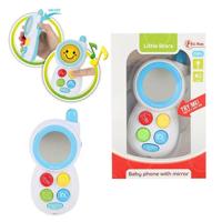 Little Stars Toi-toys babytelefoon junior 13cm wit - thumbnail