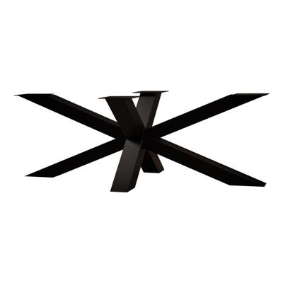 Stalen matrix zwart spinpoot 240 bij 80 cm en hoogte 72 cm (10 x 10 cm)