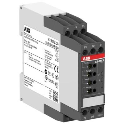 ABB 1SVR730030R3300 CT-MXS.22S Tijdrelais 1 stuk(s) Tijdsduur: 0.05 - 1080000 s