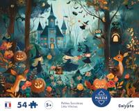 Puzzel - SENTOSFEER - 54 stukjes - De kleine heksen - Verzin verhalen - Vanaf 5 jaar - thumbnail