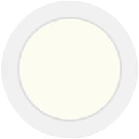 LED Downlight Pro Rond 12W - Natuurlijk Wit 4000K - Mat Wit Kunststof - thumbnail
