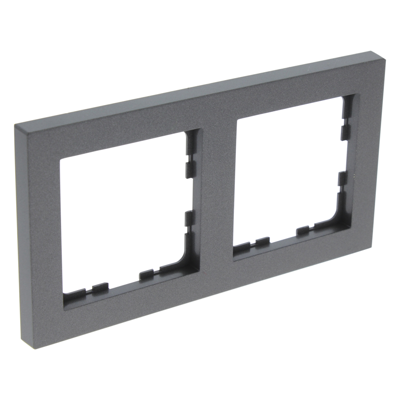 Q-Link S-Line Afdekraam | 2-voudig | Zwart - 66.097.22