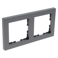 Q-Link S-Line Afdekraam | 2-voudig | Zwart - 66.097.22 - thumbnail