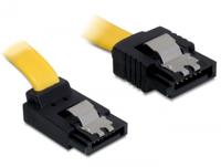 Delock 82810 SATA 6 Gb/s Kabel recht naar boven haaks 50cm geel - thumbnail