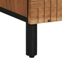 Dressoir met plank Bruin 40 x 33 x 75 cm Massief acaciahout - thumbnail
