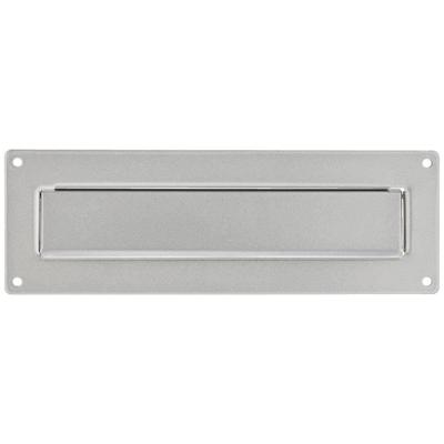 Burg Wächter 32480 PORTA 796 SI Brievenbusgleuf Aluminium, Plaatstaal Zilver