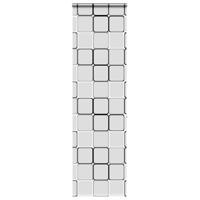 VidaXL Doucherolgordijn met cassette 80x240 cm stofbreedte 76 cm - thumbnail