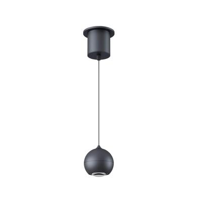 Artdelight Hanglamp Miami 1 lichts Ø 10 cm comfortlift zwart
