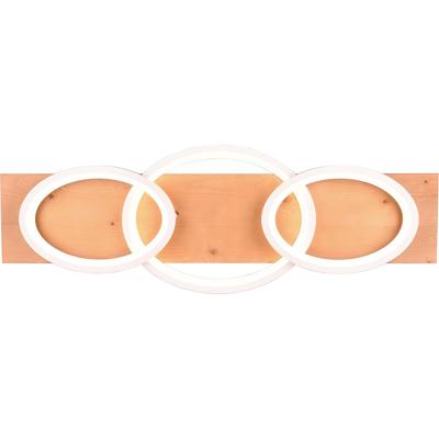 LED Plafondlamp 40W Dimbaar | Warm Wit 3000K | Mat Wit Metaal