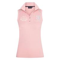 Polo Hv Polo Favouritas Tech Mouwloos, XS in roze - thumbnail