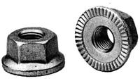 Fix-Nippel Asmoer axle nut m10x1 w.flange 10pcs. - thumbnail