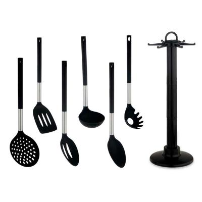 Set Keukengerei Kinvara Hout Metaal Polypropyleen Plastic PBT 14 x 38 x 14 cm 7 Onderdelen