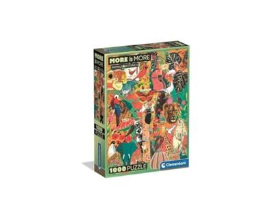 CLEMENTONI - Compact 1000 stukjes - Meer is meer - Dieren & Botanica