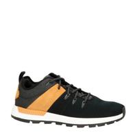 Timberland Sprint Trekker leren sneakers zwart/bruin - thumbnail