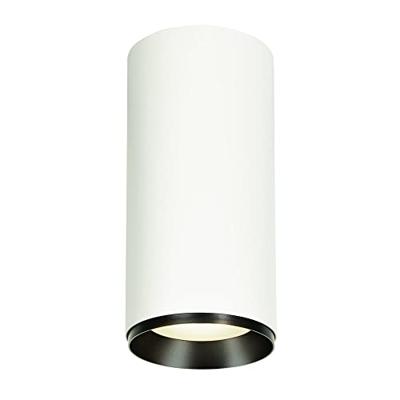SLV OpbouwspotNuminos XL cilinder wit/zwart 4000K - 60gr - 1005704
