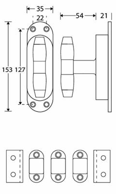 Krukespagnolet Ton kr. Q9mm MMNO/ebben