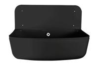 Uitstortgootsteen kunststof zwart - thumbnail