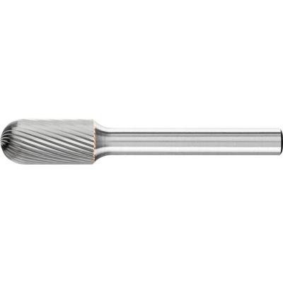 PFERD TOOLS 21105256 Freesstift Wals Lengte 60 mm Afmeting, Ø 10 mm Werklengte 20 mm Schachtdiameter 6 mm