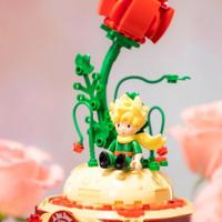 The Little Prince Eternity Series Construction Set The Only Rose 22 cm - thumbnail