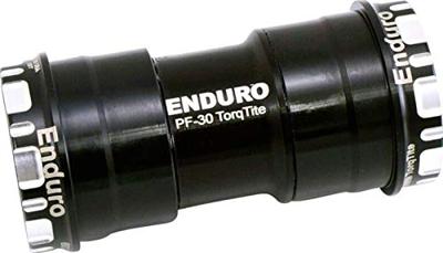 ENDURO BEARINGS Torqtite bottom bracket - bb30 to 24mm - a/c ss - black