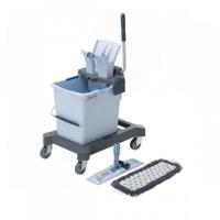 Vileda ultraspeed pro starterkit (25 liter) met plaat en mop - thumbnail