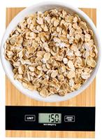 Alpina Digitale Bamboe Keukenweegschaal 5 KG - thumbnail