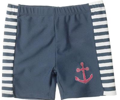 Playshoes zwemshort Anker Marine Wit-110-116
