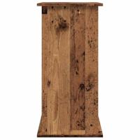 VidaXL Aquariumstandaard 81x36x73 cm bewerkt hout oud houtkleurig - thumbnail