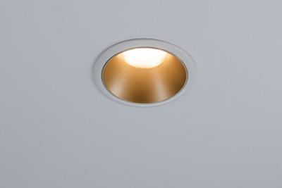 Paulmann 93396 LED-inbouwlamp LED GU10 Wit (mat), Goud Paulmann 93396 LED-inbouwlamp LED GU10 Wit (mat), Goud